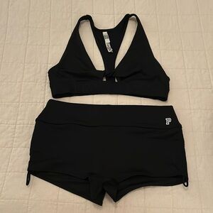 Victoria Secret PINK swimsuit. Size large. Good condition. Black.
